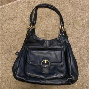 Black coach bag